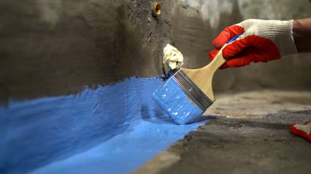 Commercial Interior Drainage System project at a Hutchinson, MN business property by SJ Waterproofing Pros